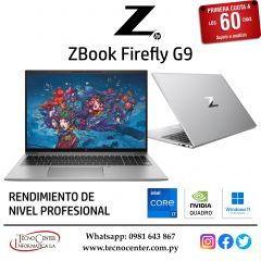 Notebook HP ZBook Firefly G9 Intel Core i7